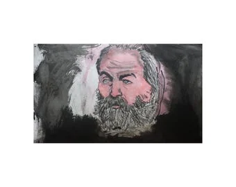 İlker OrtaçによるWalt Whitman 印刷用肖像、JPEGダウンロード