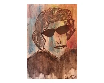 Bob Dylan: Porträt mit Sonnenbrille · İlker Ortaç