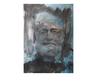 İlker OrtaçによるErnest Hemingway 印刷用ウォールアート、JPEGダウンロード