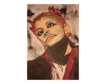 Keith Flint: Rotes Porträt · İlker Ortaç