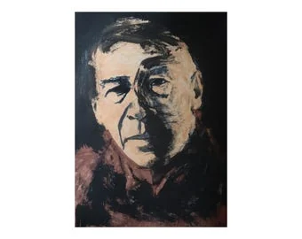 Henry Miller : Œuvre murale à imprimer, fichier JPEG à télécharger, œuvre de İlker Ortaç