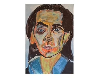 Nick Cave: Gelbblaues Porträt · İlker Ortaç