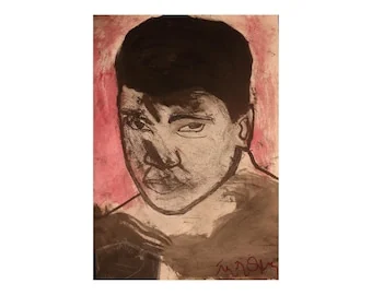 İlker OrtaçによるMuhammad Ali 印刷用ウォールアート、JPEGダウンロード