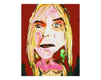 Porträt eines blonden Rockers · İlker Ortaç