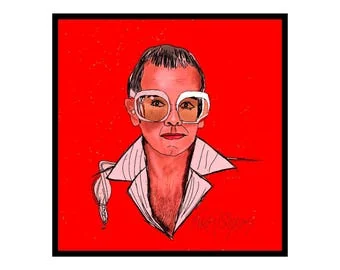 Porträt mit weißer Sonnenbrille · İlker Ortaç
