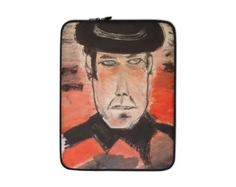 Tom Waits : Chapeau melon : Housse pour ordinateur portable, 13 ou 15 pouces par İlker Ortaç
