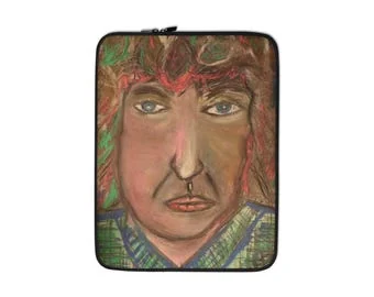 Bob Dylan: Portreya pirreng: Kîsê parastinê yê laptopê, 13 an 15 înç ji aliyê İlker Ortaç ve