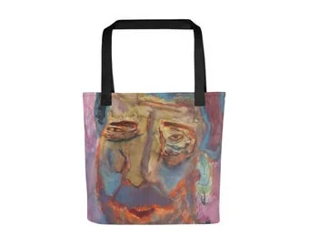 The Uncle: Tragetasche, 15x15 Zoll, von İlker Ortaç