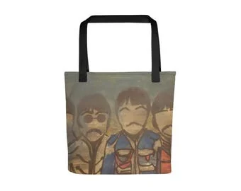 The Beatles: Portreya komê: Çenteya destan, 15x15 înç ji aliyê İlker Ortaç ve