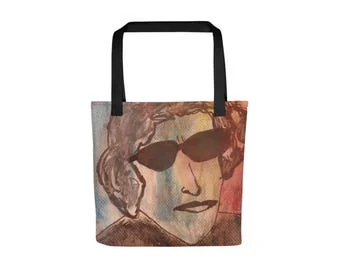 Bob Dylan: Portreya bi berçavên rojê: Çenteya destan, 15x15 înç ji aliyê İlker Ortaç ve