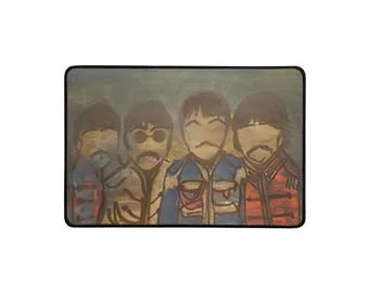 İlker OrtaçによるThe Beatles デスクマット、12x18 インチ マウスパッド