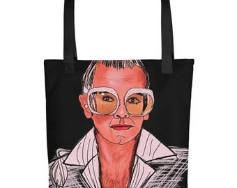 Elton John : Sac fourre-tout, 15x15 pouces par İlker Ortaç