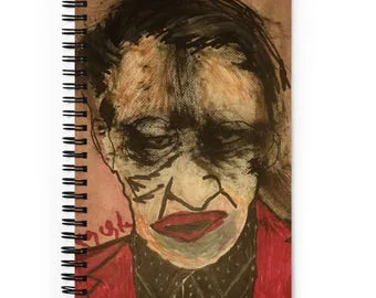 Marilyn Manson : Portrait rouge : Carnet à spirale, 140 pages à points par İlker Ortaç
