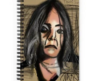 Patti Smith : Carnet à spirale, 140 pages à points par İlker Ortaç