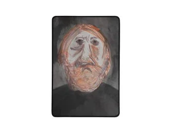 Michael Haneke : Tapis de bureau, tapis de souris de 12x18 pouces par İlker Ortaç