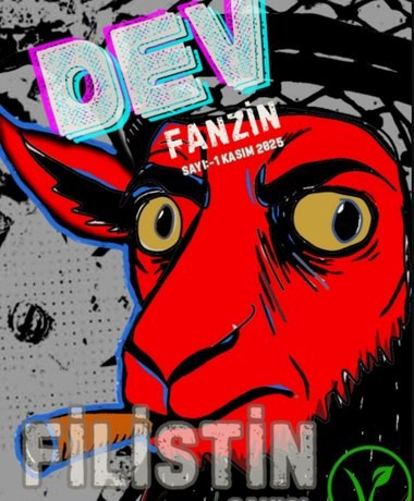 DEV-FANZİN FİLİSTİN sayısı kapağı