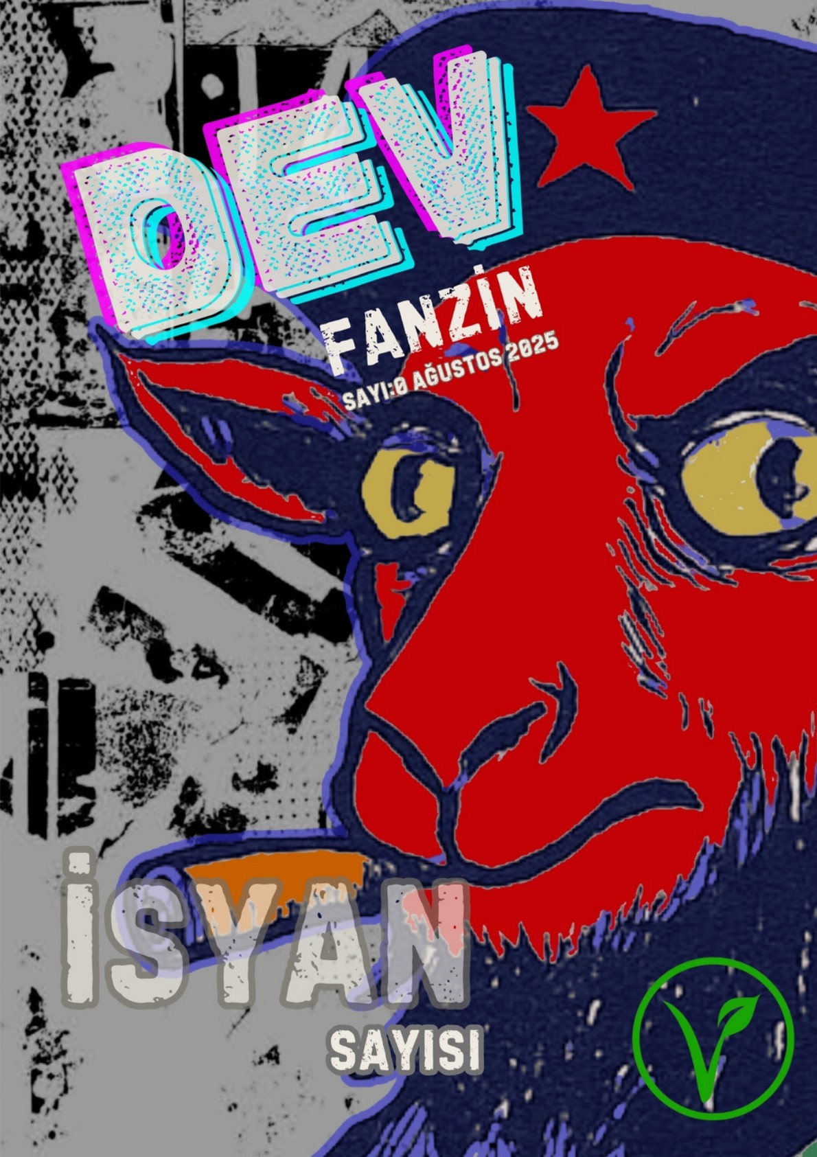 DEV-FANZİN İSYAN sayısı kapağı